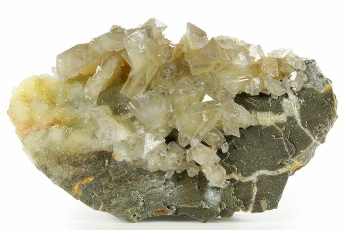 Tabular Barite Crystal Cluster with Phantoms - China #362618